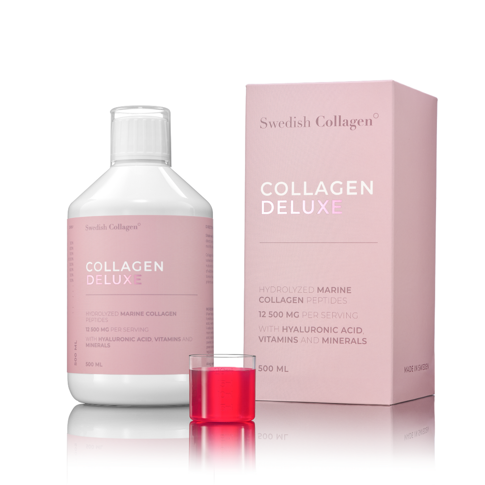 Žuvies kolageno „Deluxe®“ 12 500 mg su hialurono rūgštimi 75 mg - 500 ml