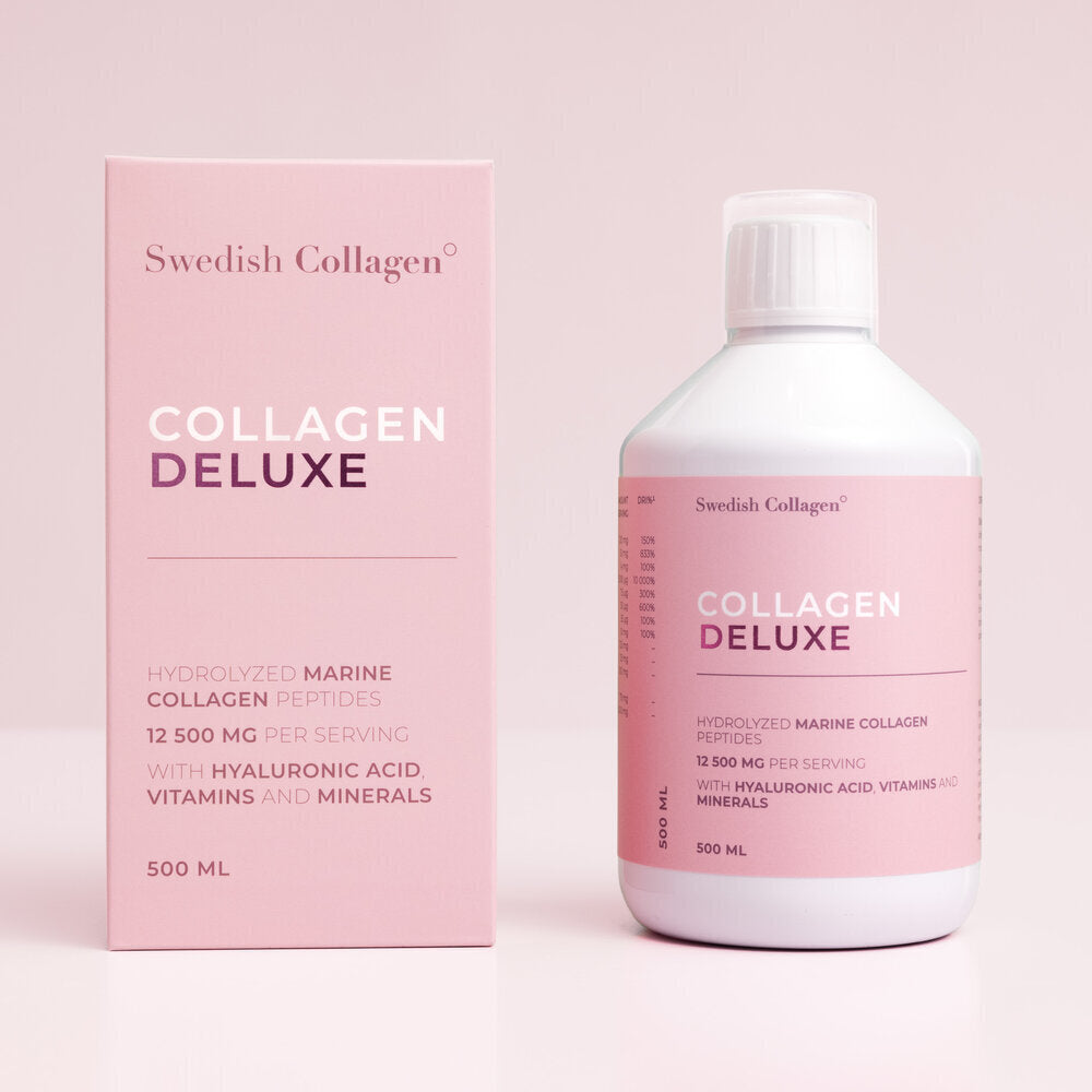Žuvies kolageno „Deluxe®“ 12 500 mg su hialurono rūgštimi 75 mg - 500 ml