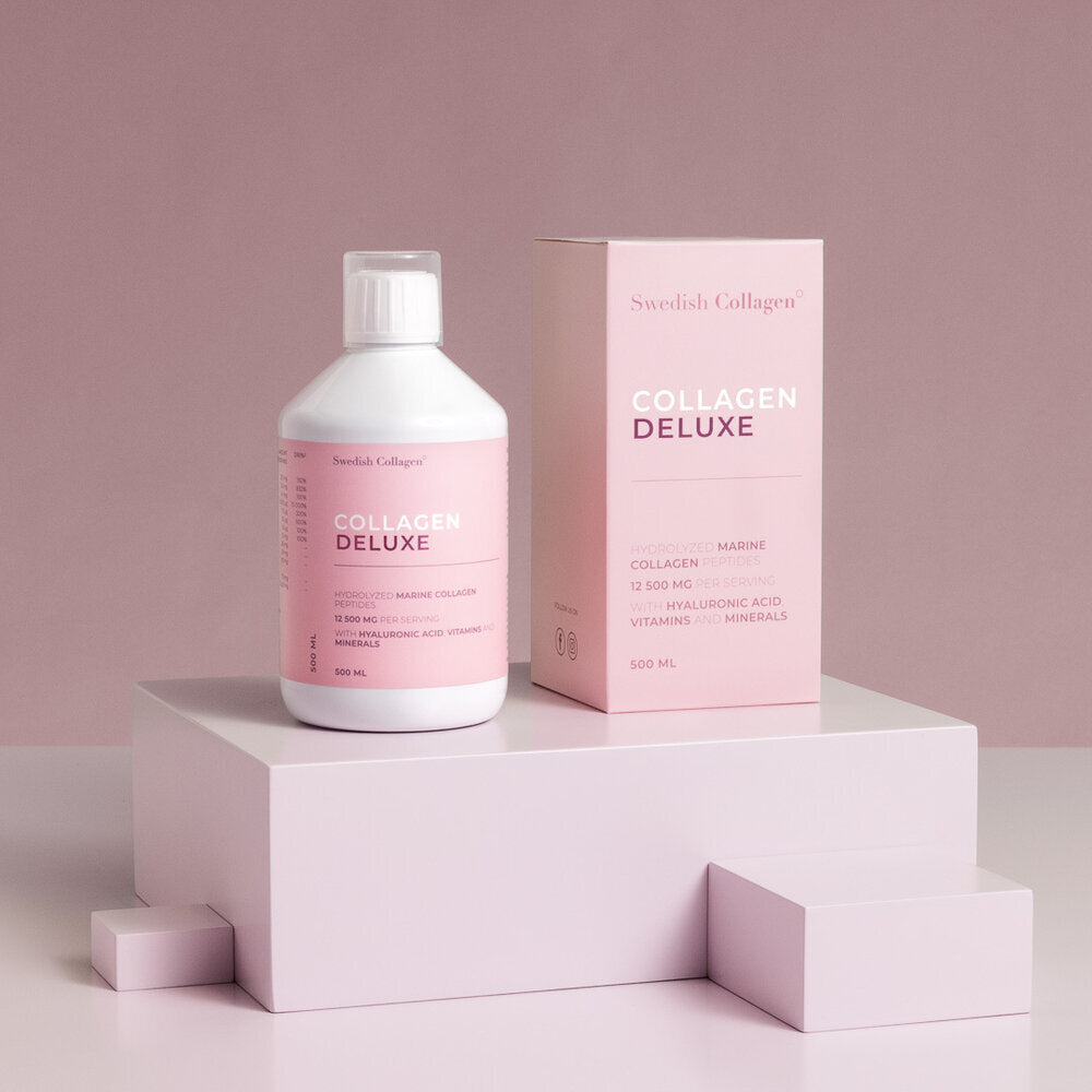 Žuvies kolageno „Deluxe®“ 12 500 mg su hialurono rūgštimi 75 mg - 500 ml