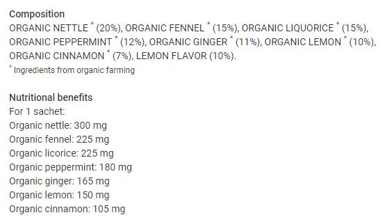 Detox vegan | Bylinná detoxikační čaj - 20 sáčků