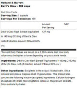 Devil's Claw 427 mg - 100 tobolek