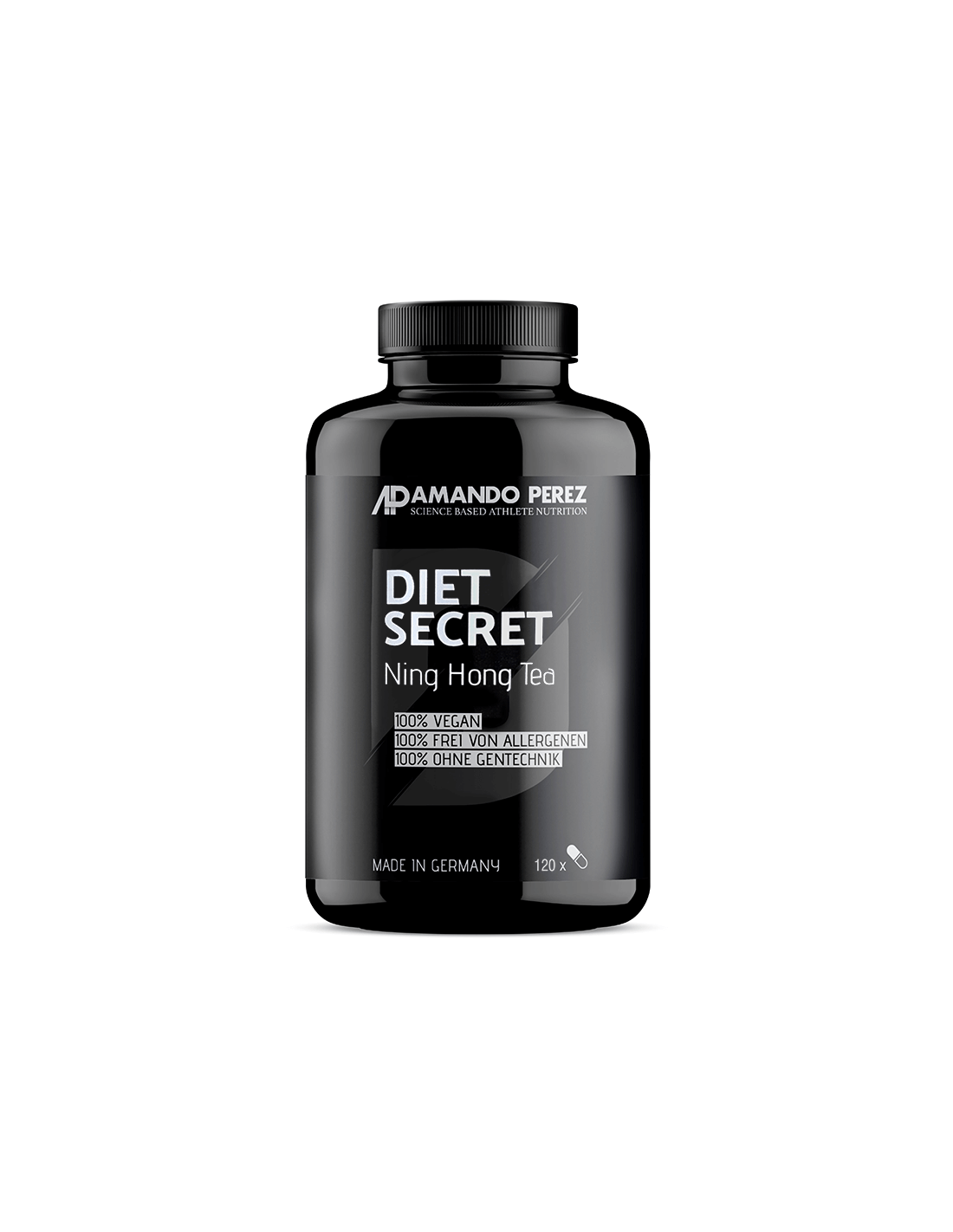 Diet Secret - Ning Hong Tee / Herbal Blend for Weight Management, 120 Vitabay Capsules
