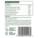 Verdaußen Enzyme Complex 60 Tablets Naturesaid
