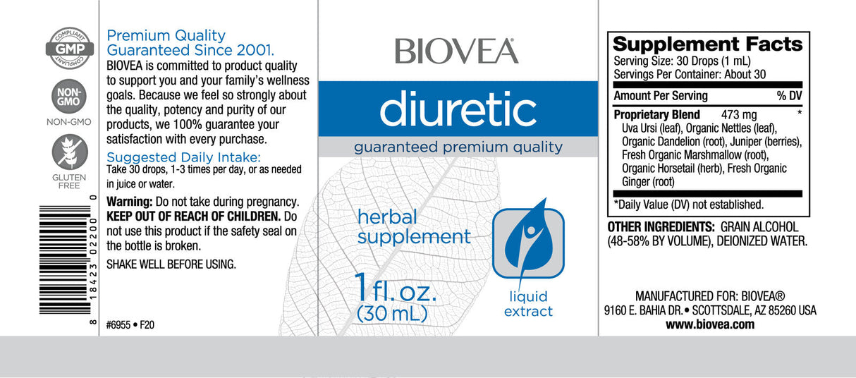 Diuretic Liquid Drops / 30 ml