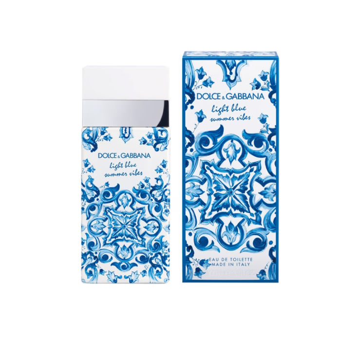 Dolce i Gabbana jasnoniebieskie letnie wibracje eau de toalety spray 100 ml