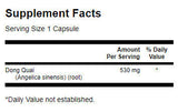 Dong Quai Root 530 mg - 100 capsules