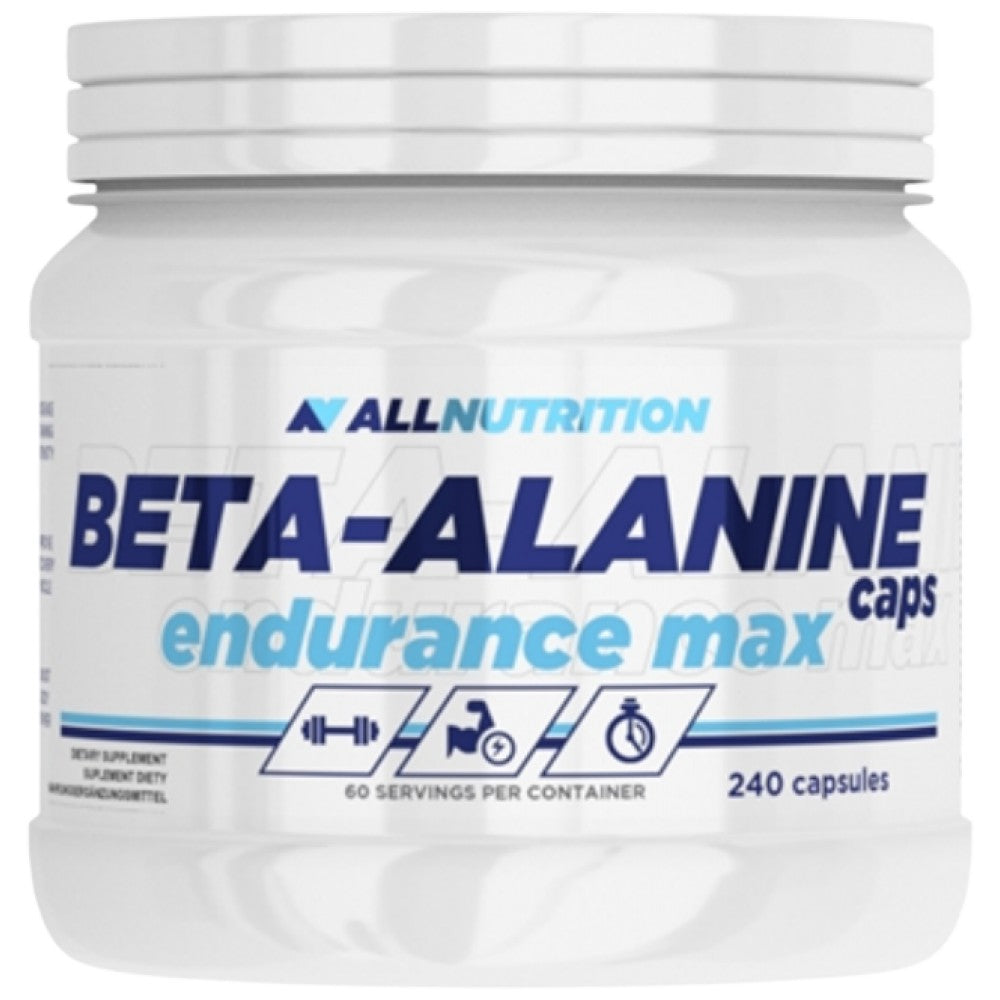 Beta-Alanine Endurance Max Caps - 240 капсули - Feel You