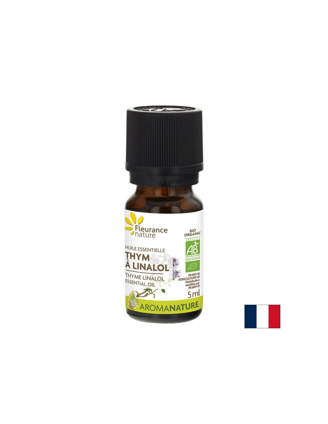 Thyme üblech Ueleg mat Linalol, Bio, 5 ml