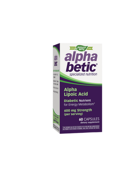 AlphaBetic® Alpha Lipoic Acid/ Алфа Бетик® Алфа Липоева Киселина 200 mg x 60 капсули Nature’s Way - Feel You