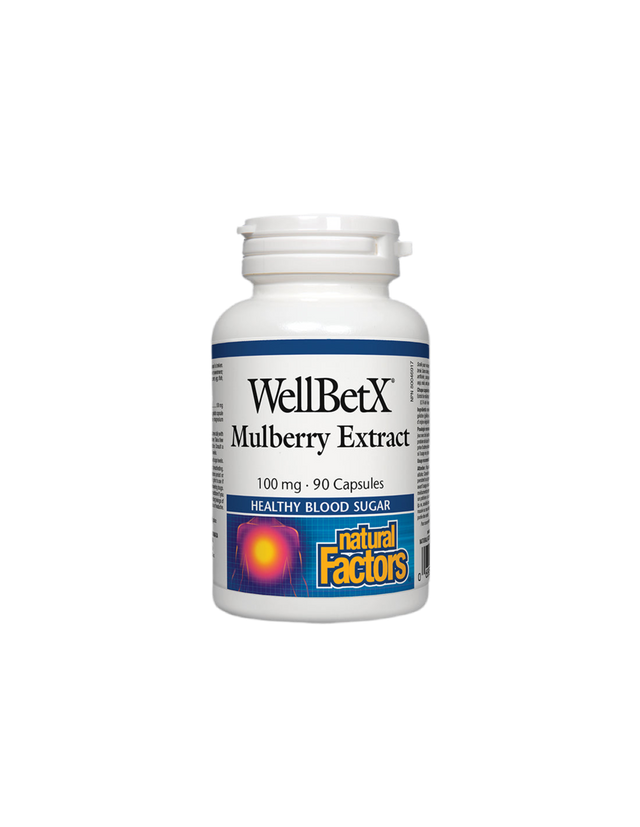 WellBetX Mulberry Extract 100 mg - 90 капсули - Feel You