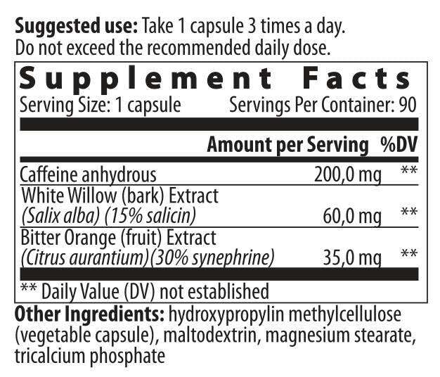 ECA - 90 capsules