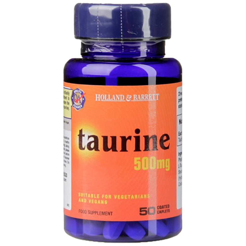 Taurine 500 mg - 50 dangtelių