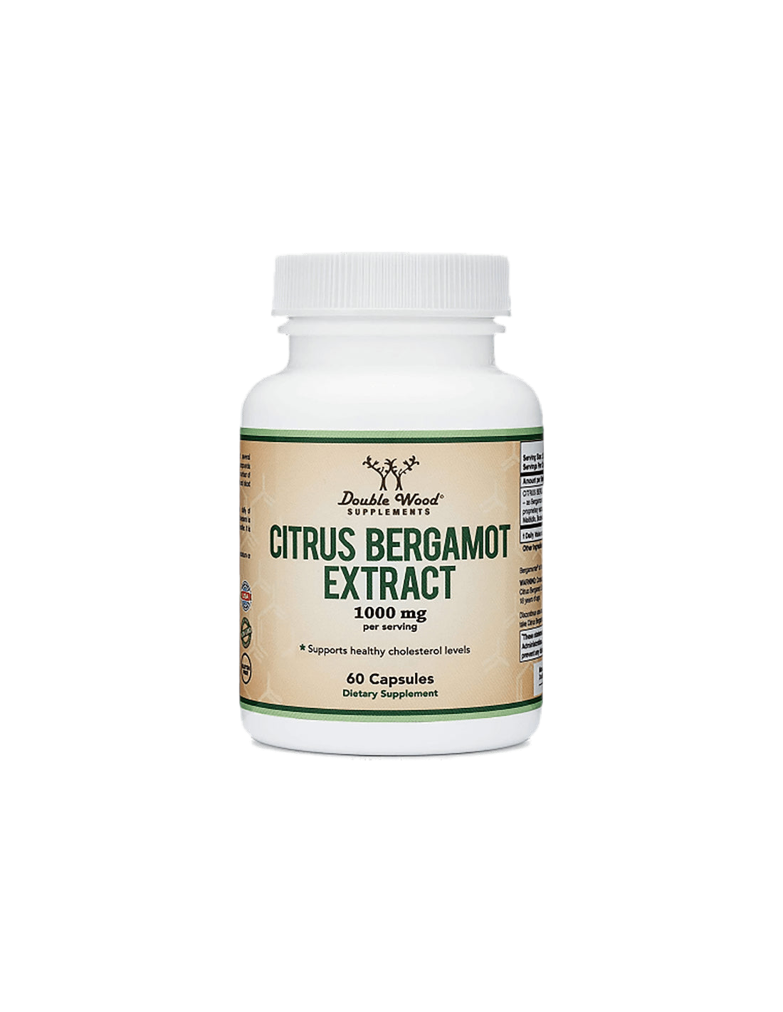 Citrus bergamot extract/ Екстракт от бергамот, 60 капсули Double Wood - Feel You