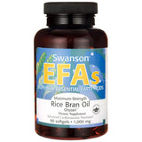 Rice Bran Oil 1000 mg / Gamma Oryzanol 90 gel capsules