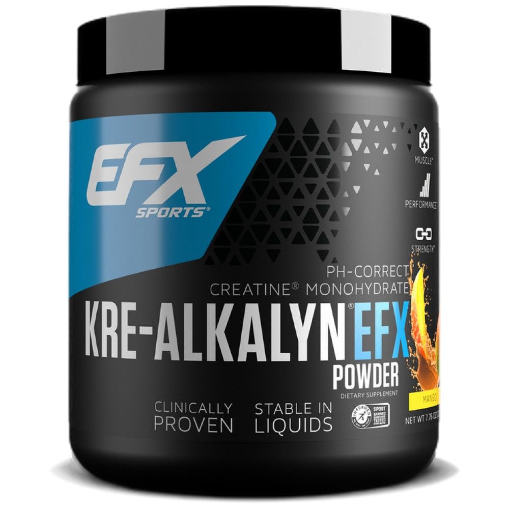 Kre -alkalyn EFX milteliai - 210 ~ 220 gramų