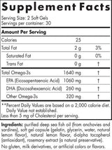 EPA Xtra 1640 mg - 60 Gel capsules