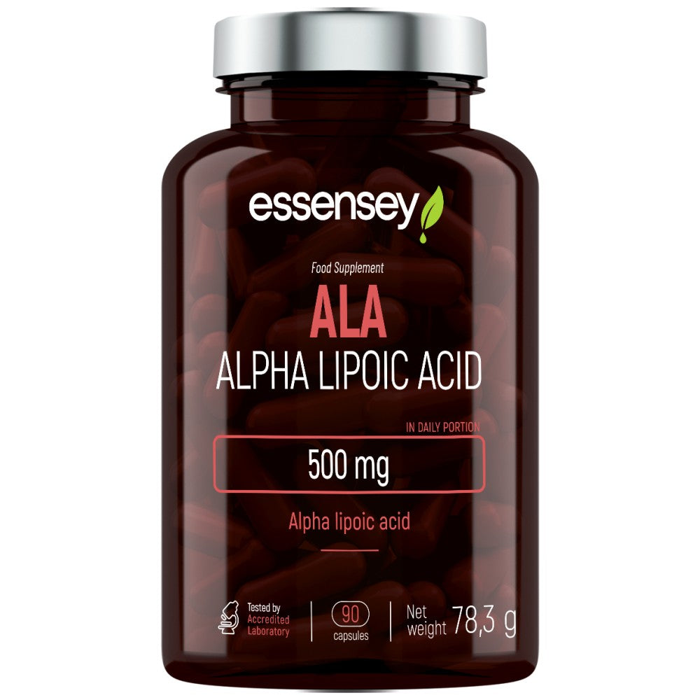 ALA | Alpha Lipoic Acid 500 mg - 90 капсули - Feel You