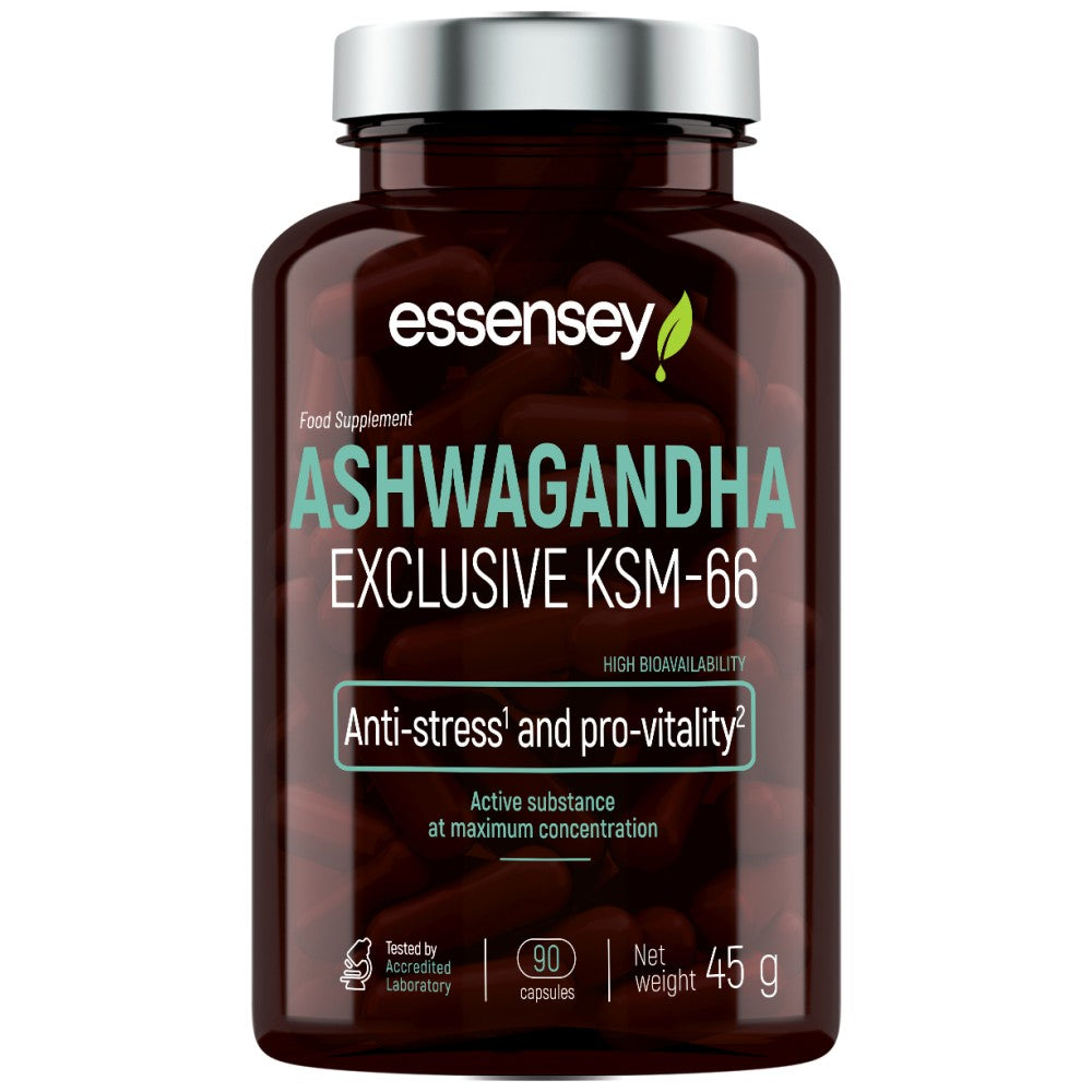 Ashwagandha KSM-66 200 mg - 90 капсули - Feel You