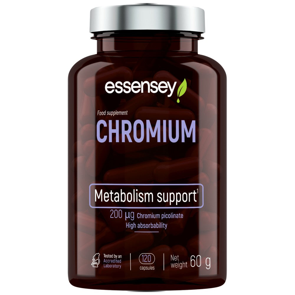 Chromium 200 MCG - 120 capsules