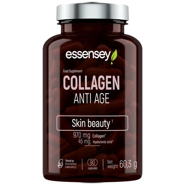 Collagen Anti Age | with Vitamin C & Hyaluronic Acid - 90 капсули - Feel You