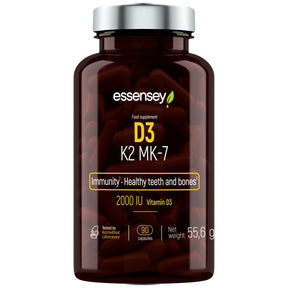 Vitamin D3 + MK7 90 capsules - Nutra Best Europe