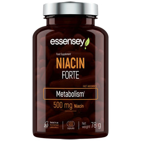 Niacin Forte 500 mg - 120 capsules - Nutra Best Europe