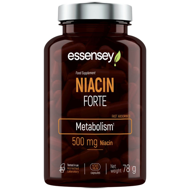 Niacin Forte 500 mg - 120 капсули - Feel You