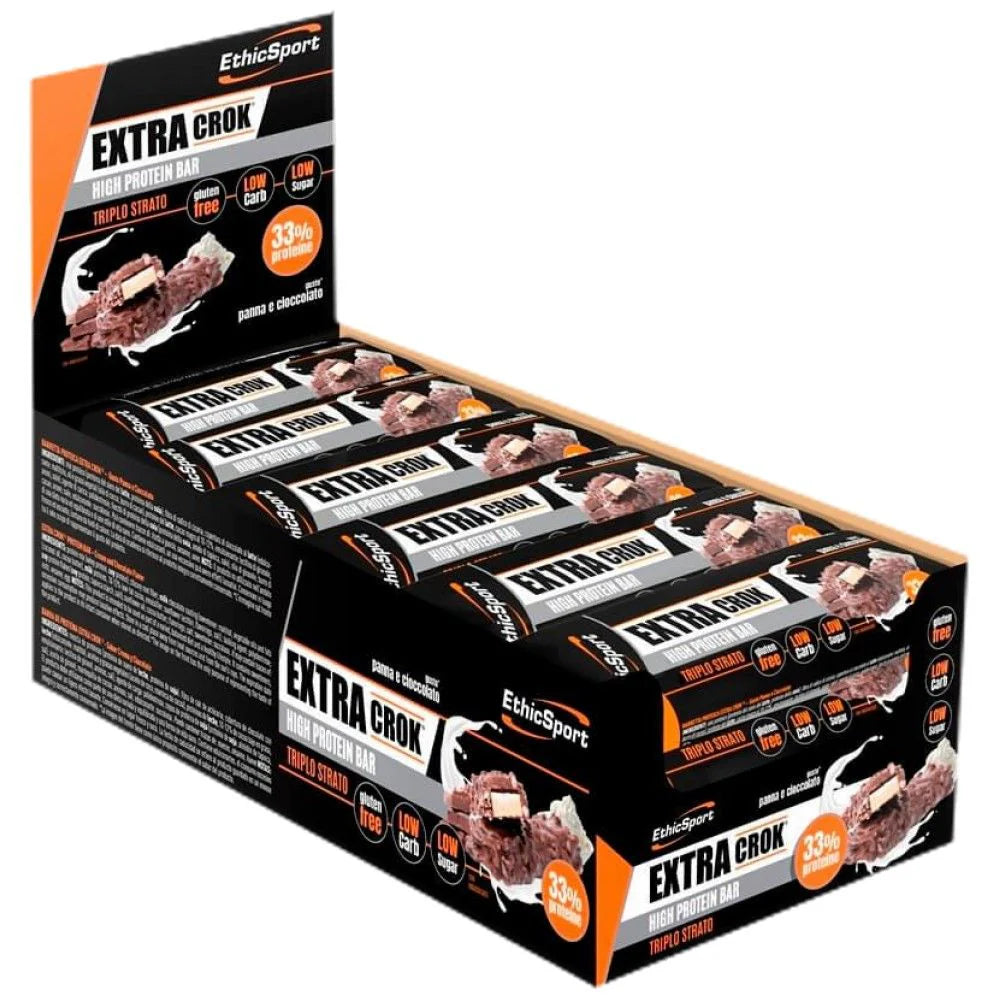 Extra Crok High Protein Bar - 18 x 50 gramów