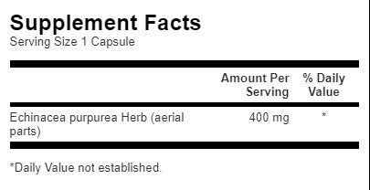 Ežiuolė 400 mg - 100 kapsulių