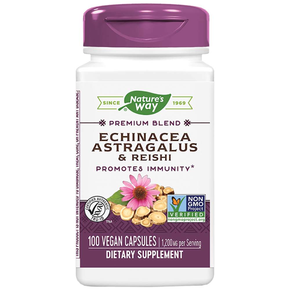Echinacea & Astragalus & Reishi 400 mg - 100 tobolek