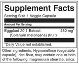 Ekstrakt bakłażana 20: 1 450 mg - 30 kapsułek