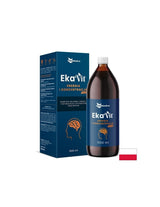 Liquid vitamin with herbal extracts for energy and focus - EkaVit, 1 liter, 20 doses