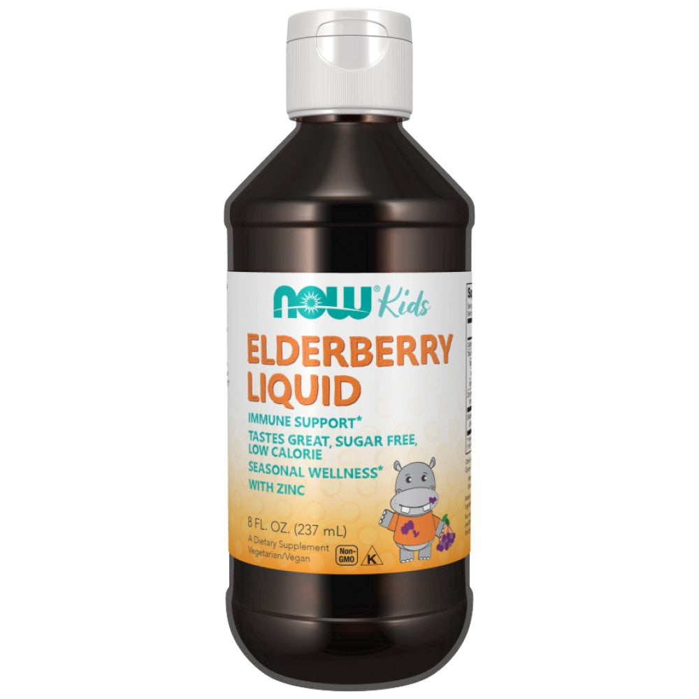 Líquido de sabugueiro para crianças - 237 ml