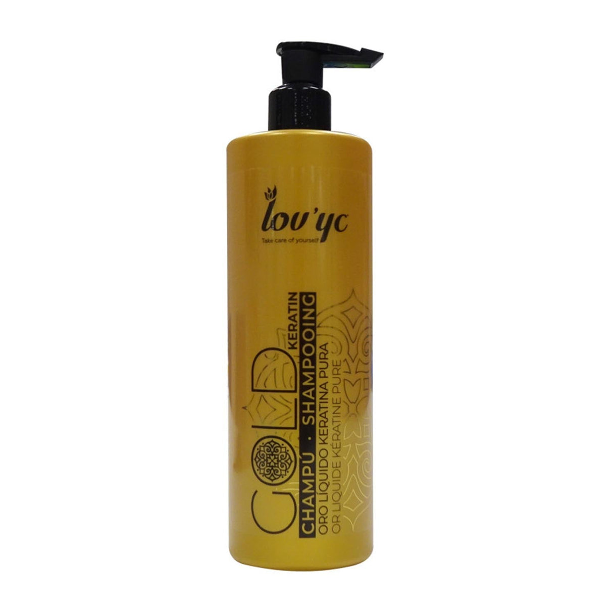 Elie Saab Lovyc Gold Keratin Šampon Cabello Seco 500ml
