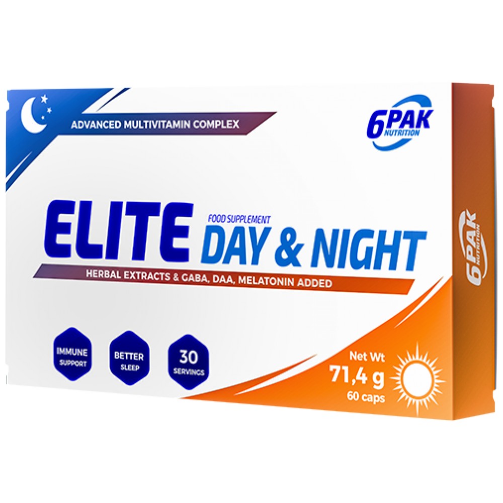 Elite Day & Nuecht | Fortgeschratt Multivitamin Komplex - 60 Kapselen