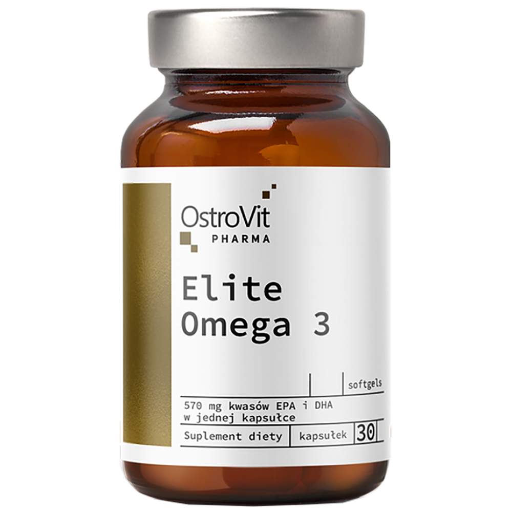 Elite Omega 3 1000 mg + vitamine E 30 gelcapsules