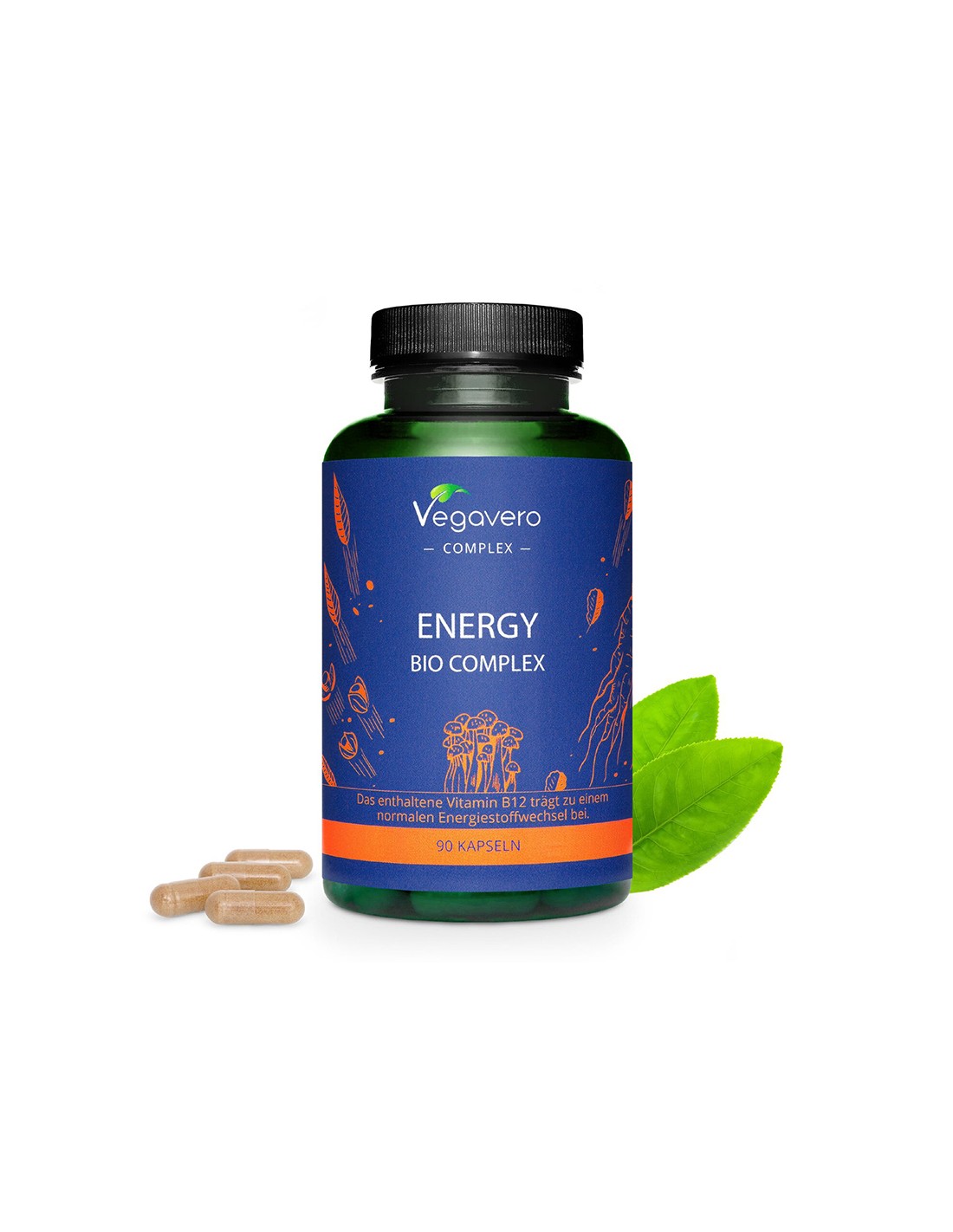 Energy Bio Complex, 90 kapslí <tc>Vegavero</tc>