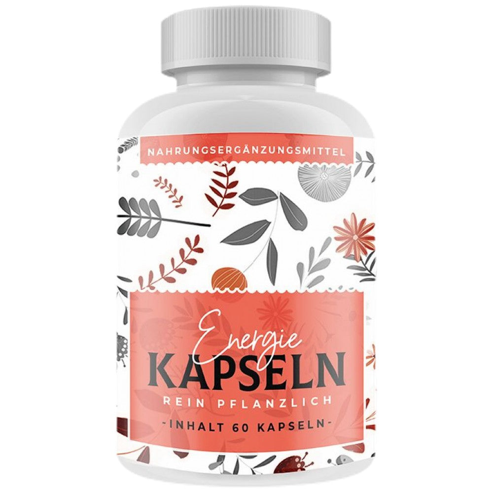 Energy Booster | with Vitamins & Caffeine - 60 capsules