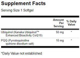 Enhanced PQQ with Ubiquinol 60 mg - 30 Гел капсули