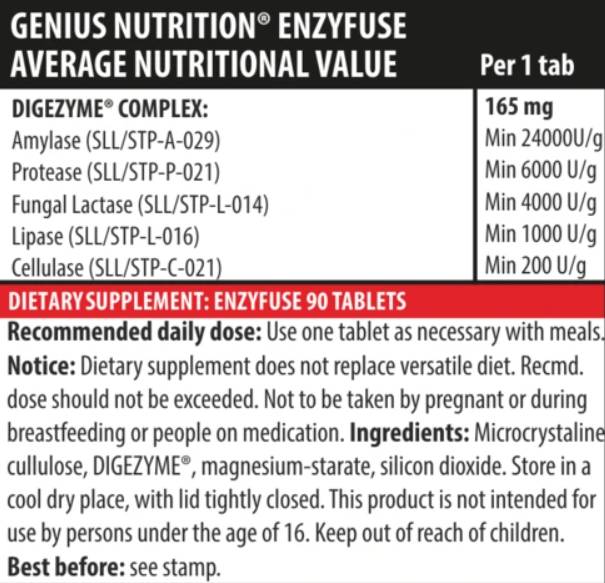 Enzyfuse - 90 tabletten