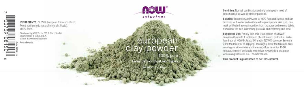 Europees kleipoeder - 170 gram
