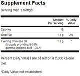 Vakarinė raktažolių aliejus 1300 mg 100 gelio kapsulių