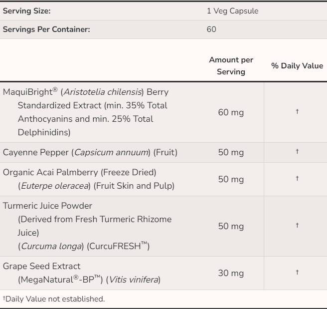 Eye Moisturize with MaquiBright® - 60 capsules