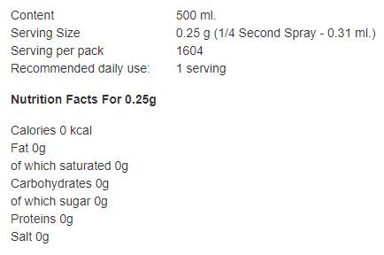 Aceite de canola / spray de cocción - 250 ml