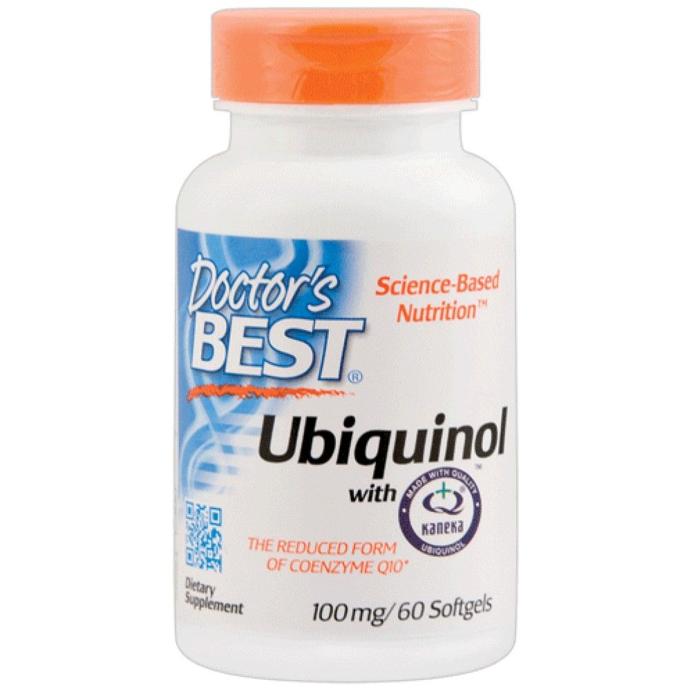 Best Ubiquinol Kaneka QH 100 mg - 60 Gel Capsules