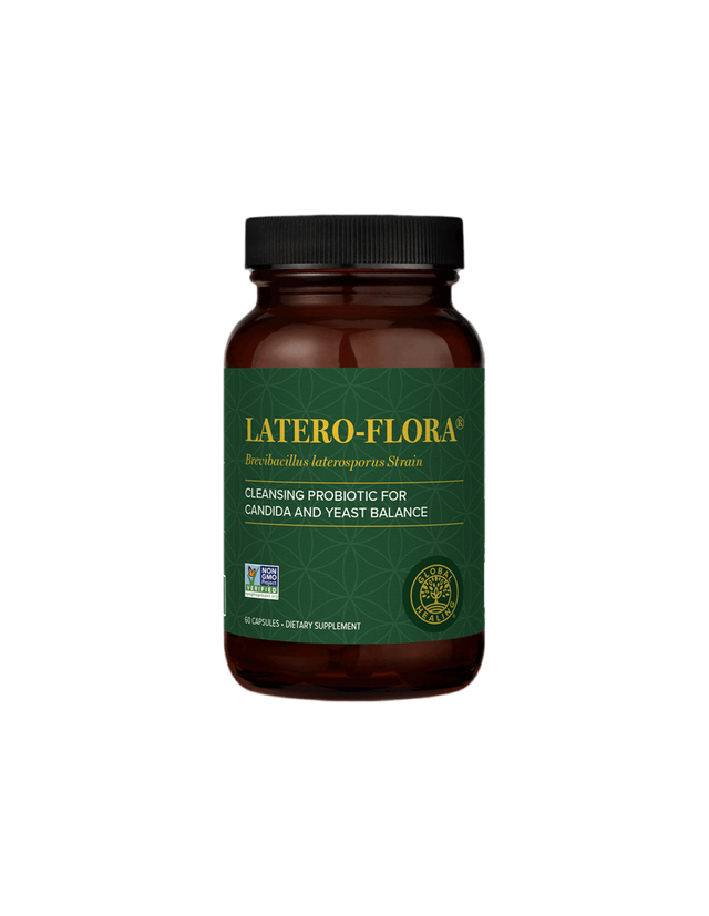 Latero-Flora™ Brevibacillus laterosporus (B.O.D.™ strain) - Пробиотик срещу Кандида в червата, 60 капсули - Feel You