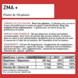 ZMA + | Zinc + Magnesium + B6 - 120 капсули - Feel You