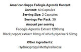 Fadogia Agrestis 1200 mg - 60 capsules