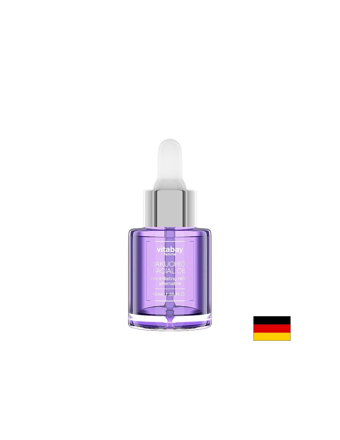 Femme Bakuchiol Facial Oil - Pleťový olej s bakuchiolovým olejem, 40 ml <tc>Vitabay</tc>