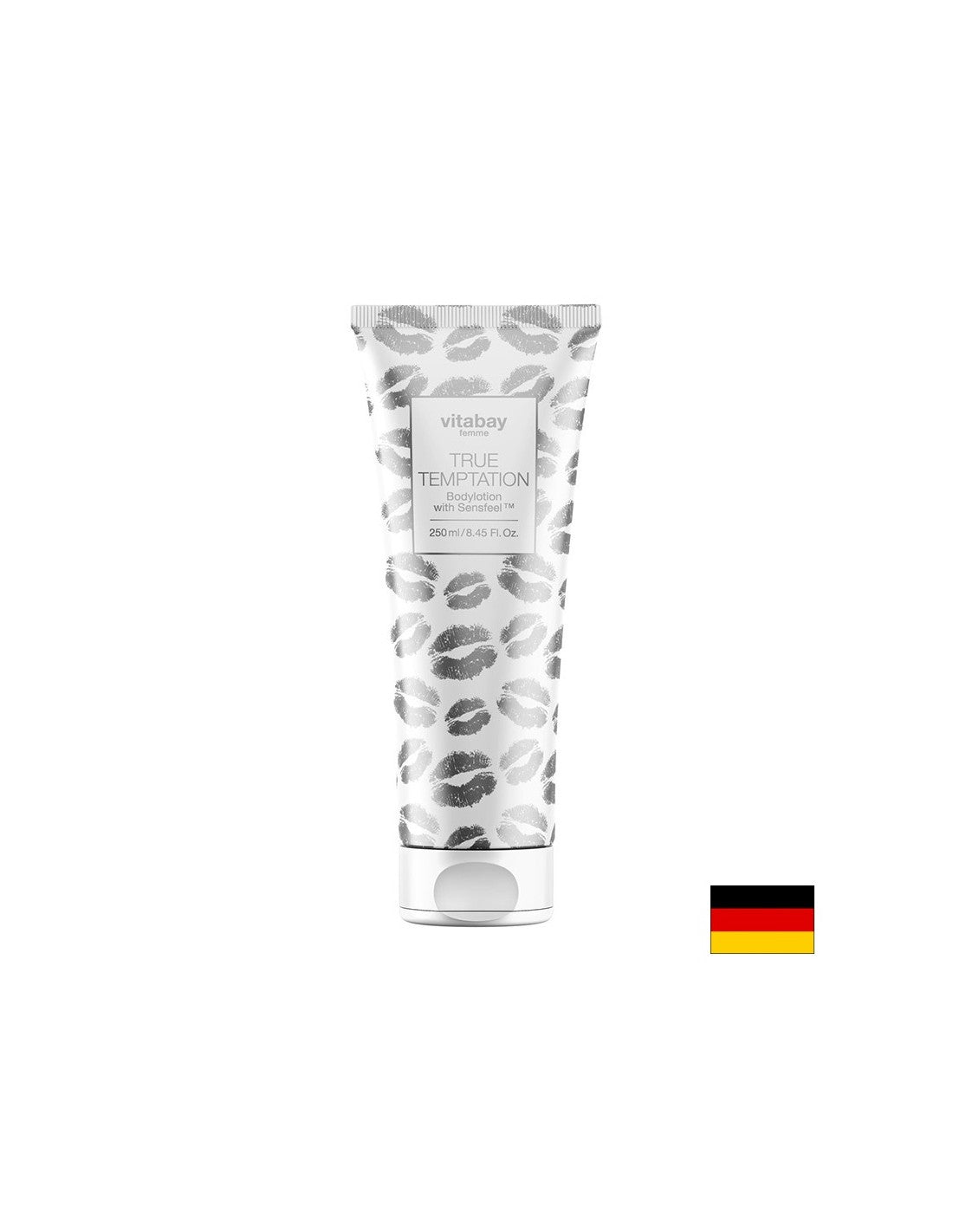 „Femme“ tikroji pagunda BodyListion su „SenseFeel ™“ - maitinantis kūno losjonas su viliojančiu aromata ir moteriškais feromonais, 250 ml Vitabay